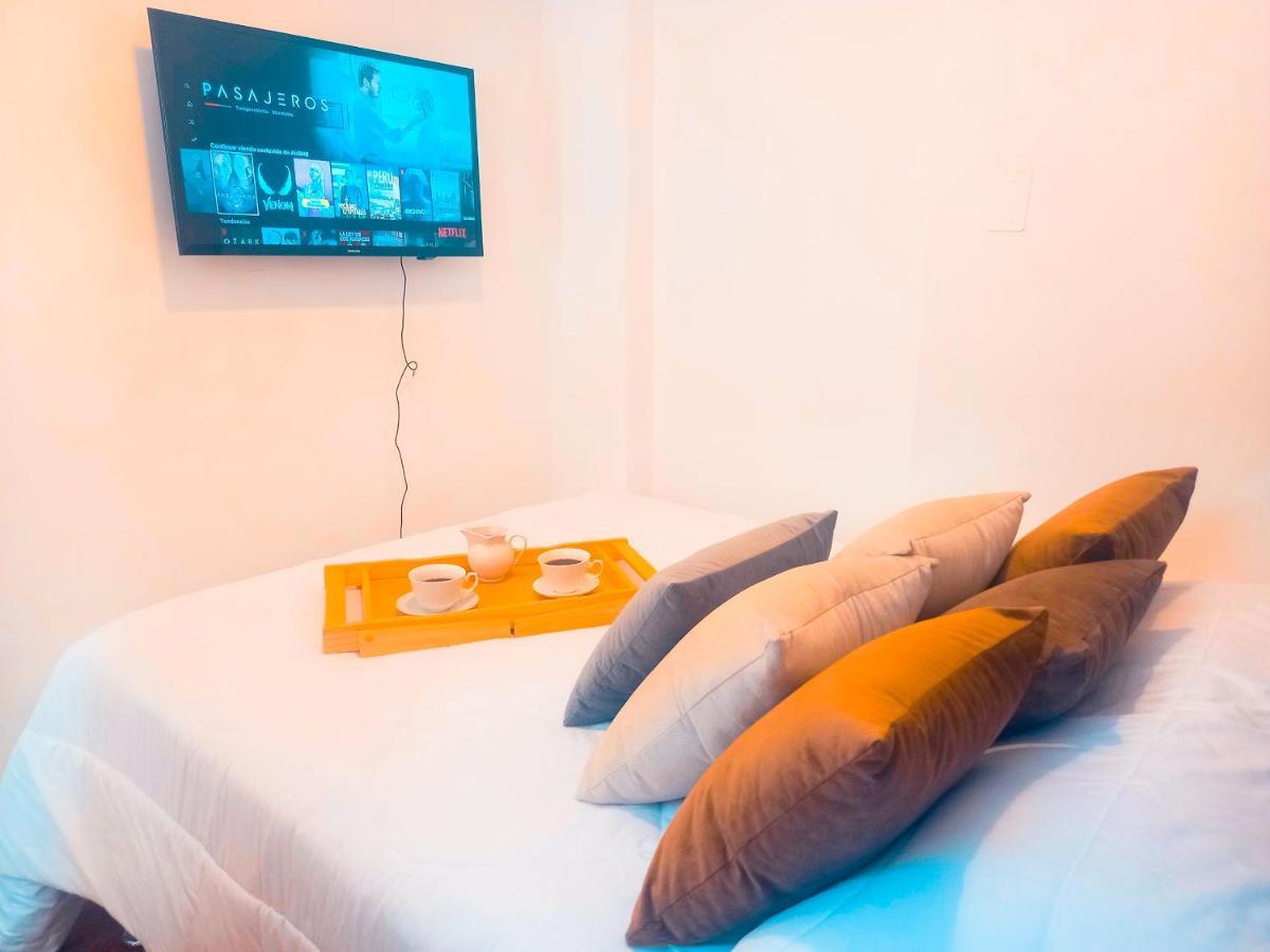 ☆Miraflores céntrico☆Pequeño/TV con Netflix Hotel Distretto di Distretto di Lima Esterno foto